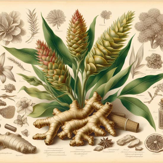 Zázvor Ginger - Zingiber officinalis