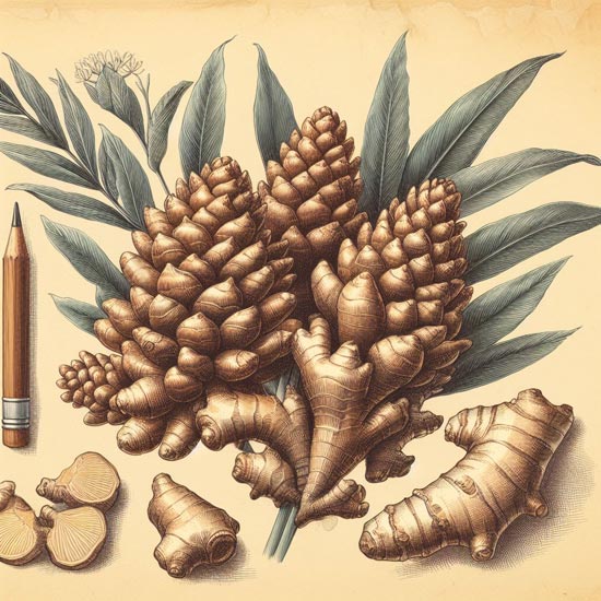 Zázvor ginger - Zingiber officinalis